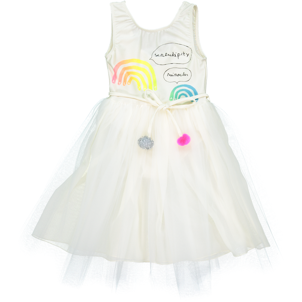 23 L'arc en Ciel Dress in ivory