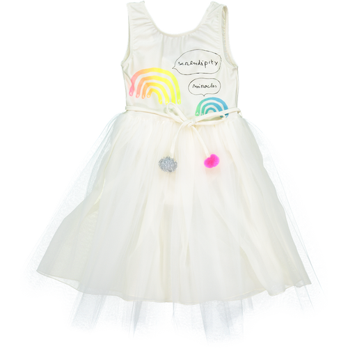 23 L'arc en Ciel Dress in ivory