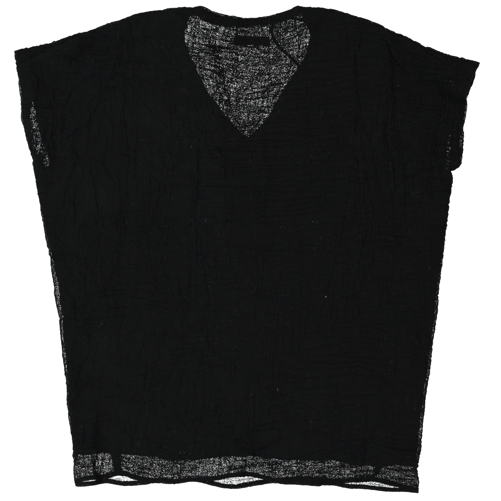 22-DRESS TERRE in BLACK