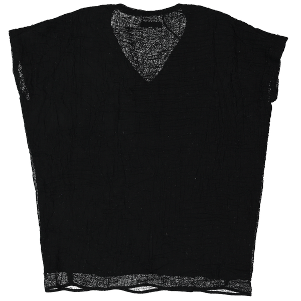 22-DRESS TERRE in BLACK