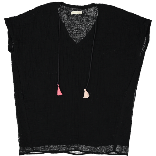 22-DRESS TERRE in BLACK