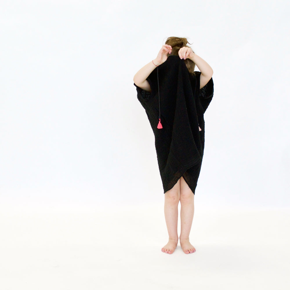 22-DRESS TERRE in BLACK