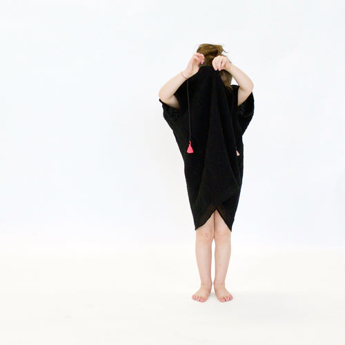 22-DRESS TERRE in BLACK
