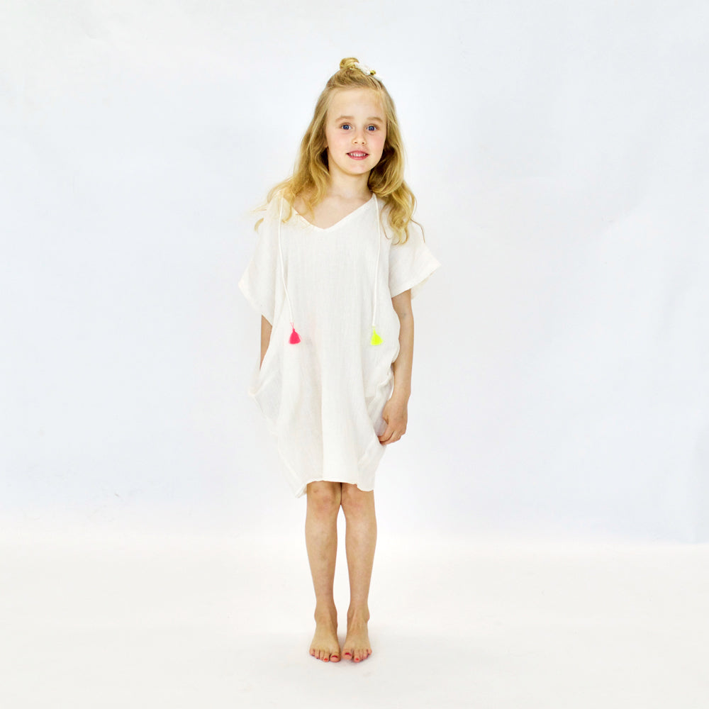 22-DRESS TERRE in iVORY