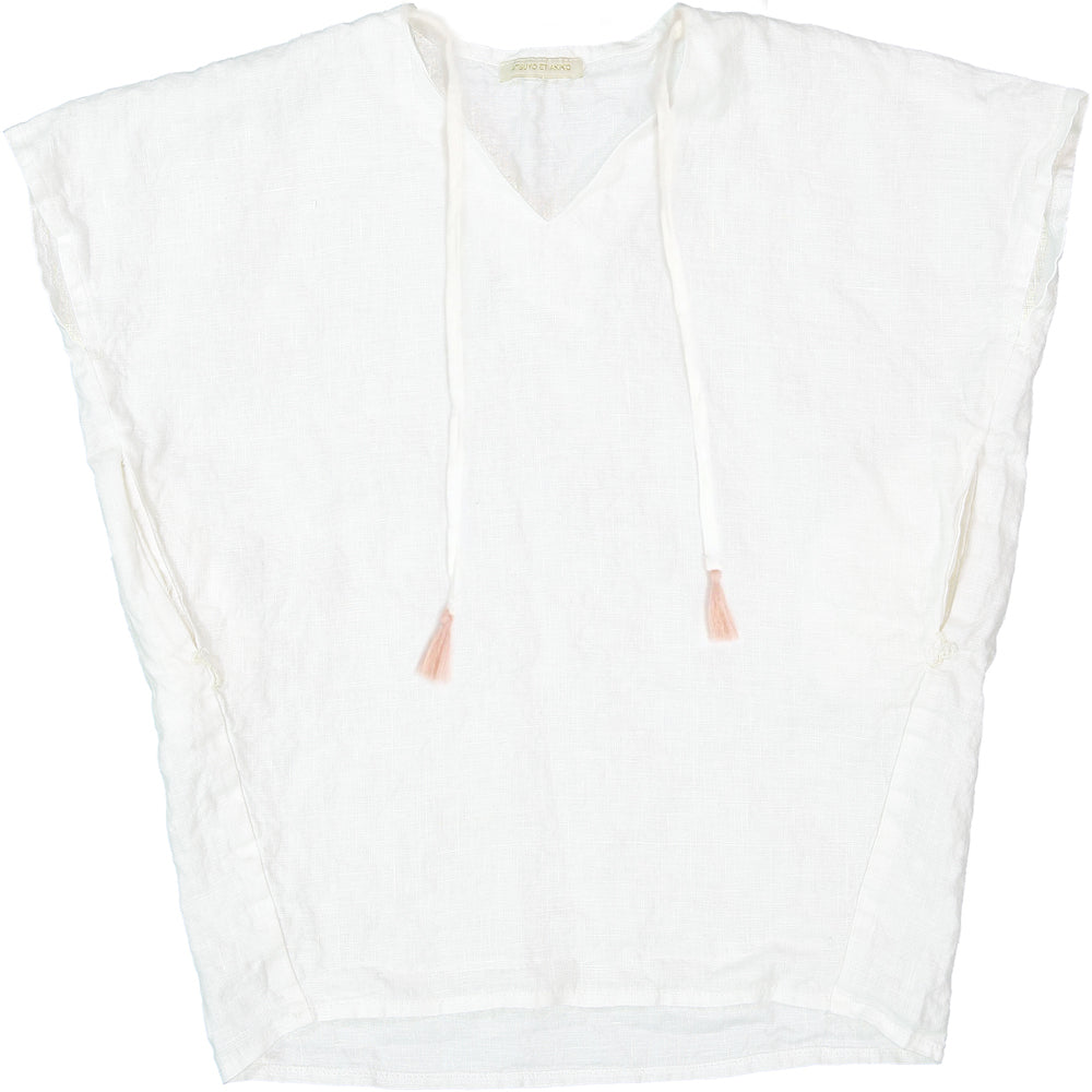 22-DRESS TERRE in MiLKY WHiTE is