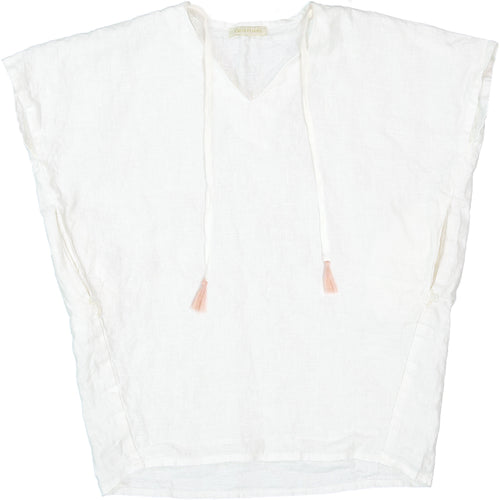 22-DRESS TERRE in MiLKY WHiTE is