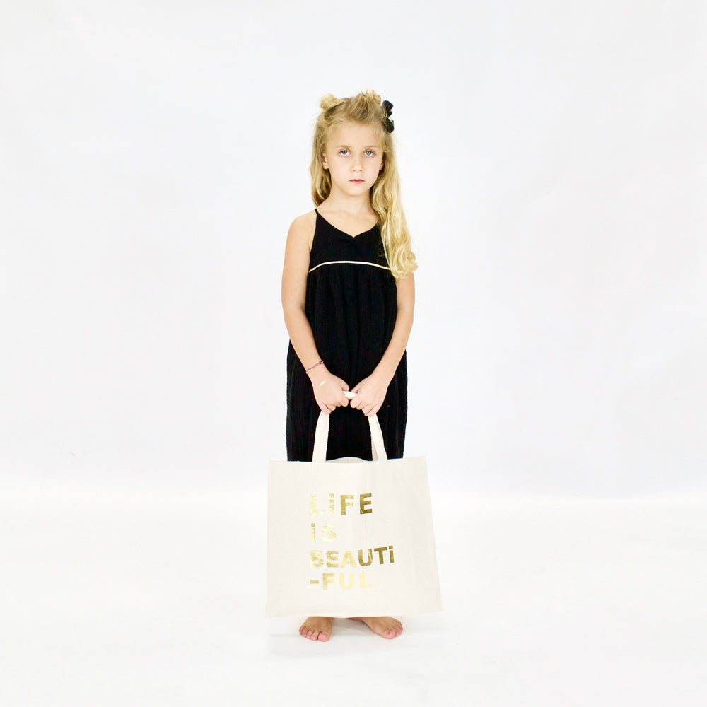 22-PLANÈTES DRESS in BLACK