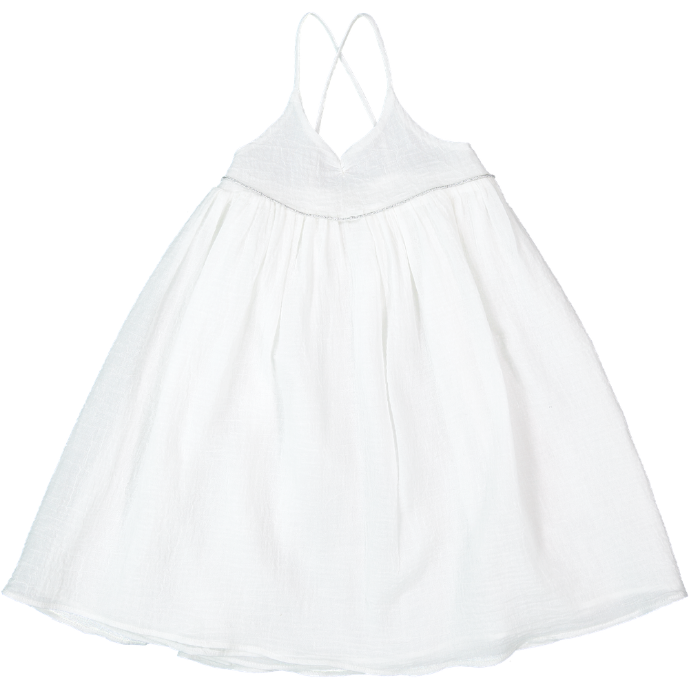 22-PLANÈTES DRESS in WHiTE