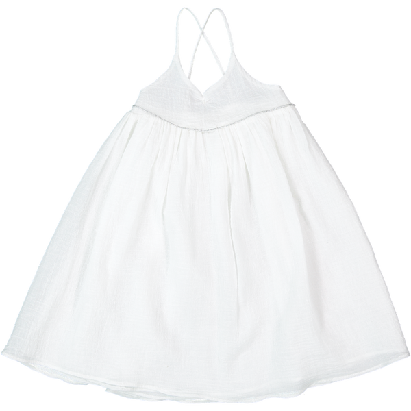 22-PLANÈTES DRESS in WHiTE