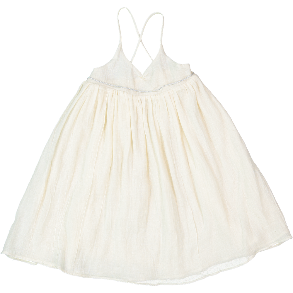 22-PLANÈTES DRESS in iVORY