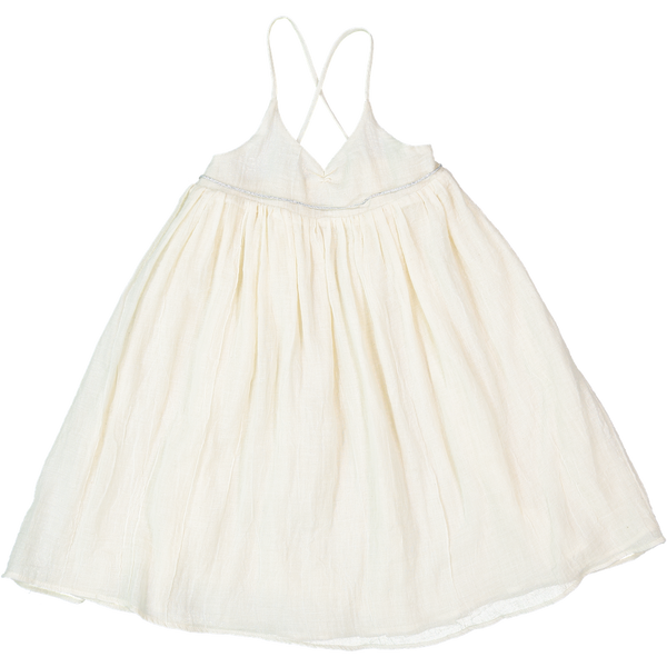 22-PLANÈTES DRESS in iVORY – ATELiER ATSUYO ET AKiKO