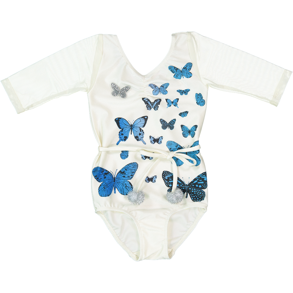 23 LEOTARD - PAPiLLONS  - BLUE