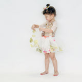 23 LEOTARD - PAPiLLONS  - BEiGE/GOLD
