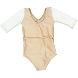 23 LEOTARD - PAPiLLONS  - BEiGE/GOLD
