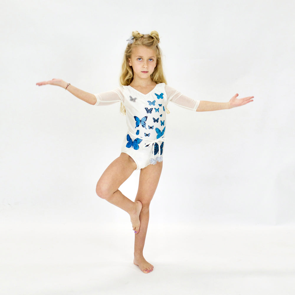 23 LEOTARD - PAPiLLONS  - BLUE