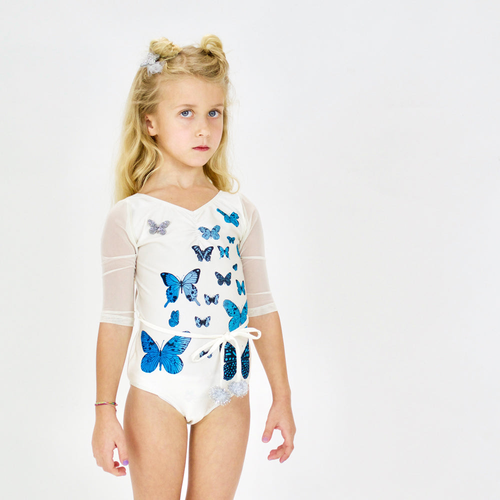 23 LEOTARD - PAPiLLONS  - BLUE