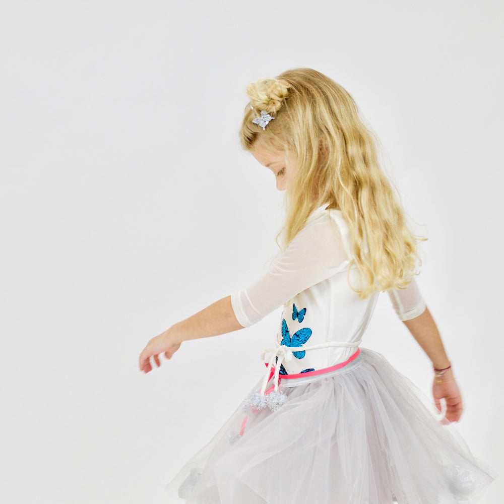23 LEOTARD - PAPiLLONS  - BLUE