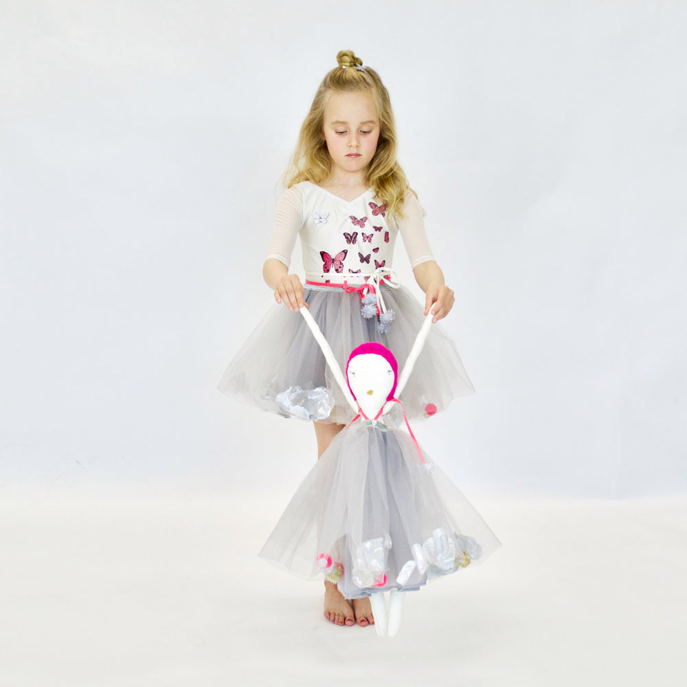 23 LEOTARD - PAPiLLONS  - PiNK