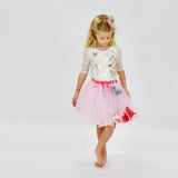 23 LEOTARD - PAPiLLONS  - iVORY/GOLD