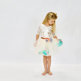 23 LEOTARD - PAPiLLONS  - iVORY/GOLD