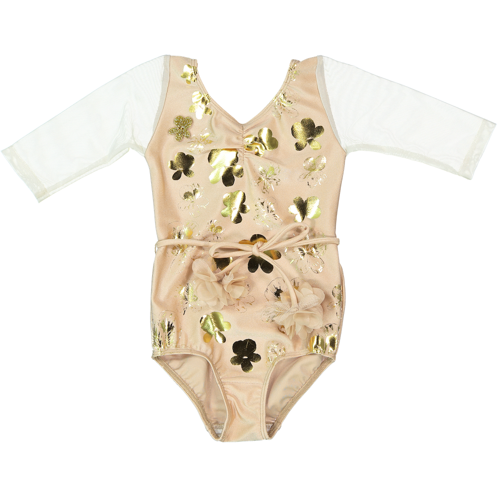 23 LEOTARD - Le BOUQUET  - BEiGE