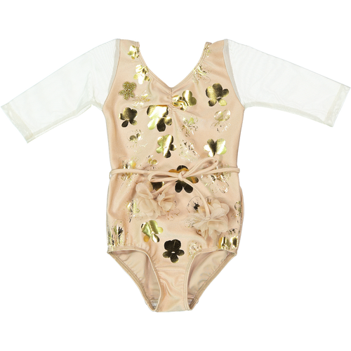 23 LEOTARD - Le BOUQUET  - BEiGE