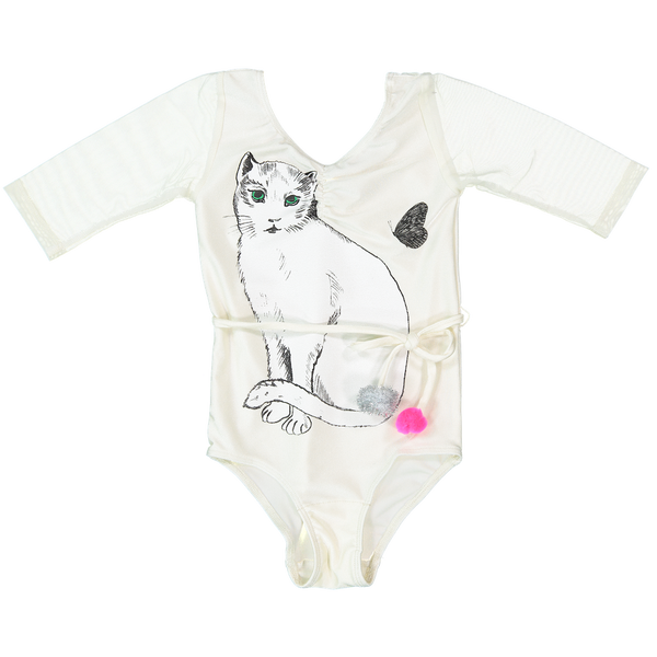 23 LEOTARD - CHAT BLANC  - iVORY