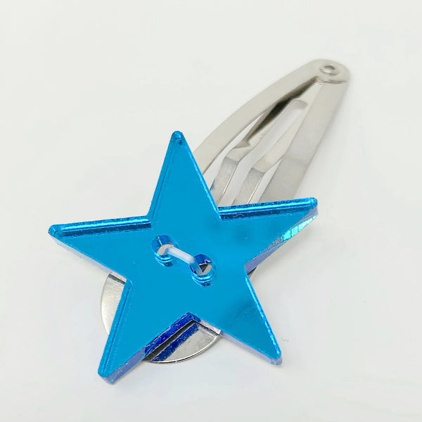 HAiR PiN - ÉTOiLE - MiRROR BLUE