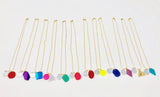 Birthstone Necklace with Charm in Small size