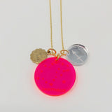 Zodiac Necklace - Pink