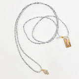 Hamsa Metallic Necklace