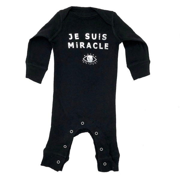 23 Je Suis Miracle Coverall in Black