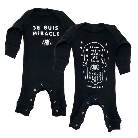 23 Je Suis Miracle Coverall in Black