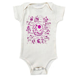 Zodiac Organic Onesie in Natural