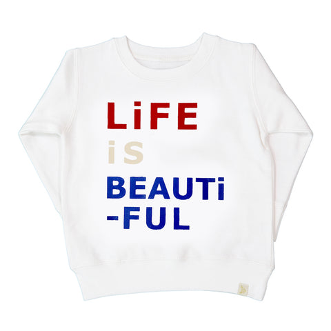 23 Life Is Beautiful Long Sleeve Pullover