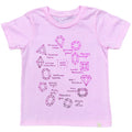 Crew Tee - Birthstone in Pink