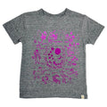 Tri Blend Tee - Zodiac in Pink Foil