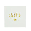 Je Suis Miracle Wall Art in Gold Foil