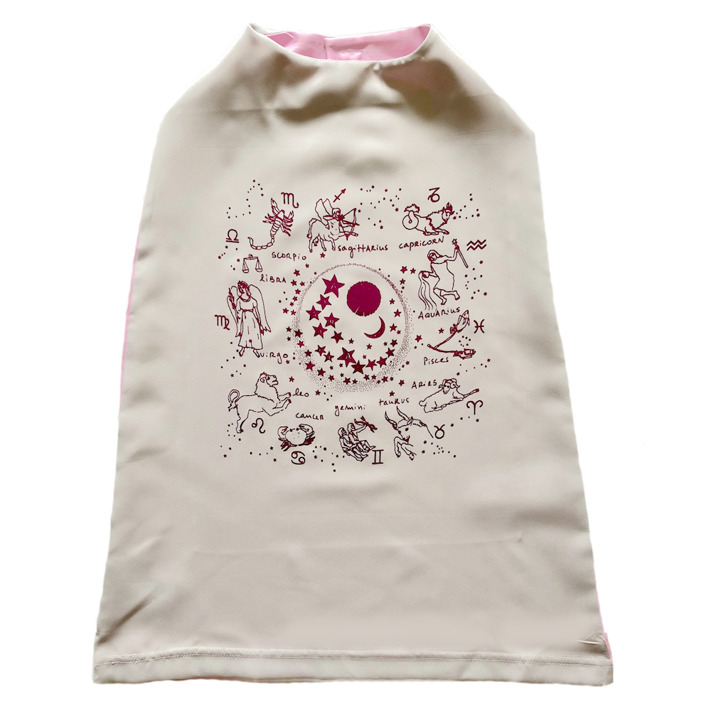 Zodiac Cape in Pink