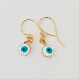 Gold Filled Pierce - Enamel Eye