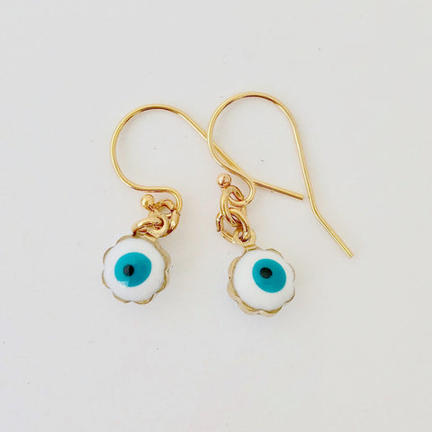Gold Filled Pierce - Enamel Eye
