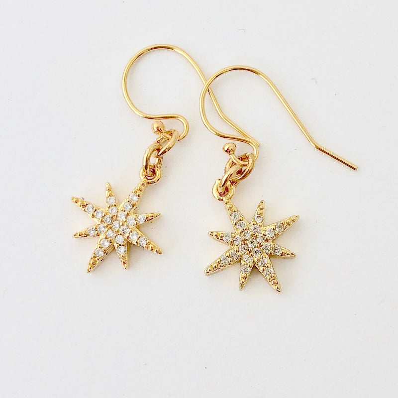 Golden Star Charms | Jewelry Making Supplies