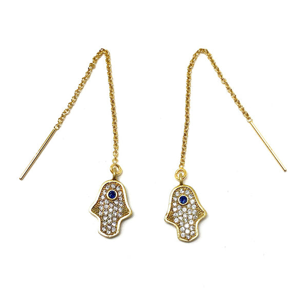 Cosmic Magic Ear Thread (A Pair) -14K Yellow Goldfilled