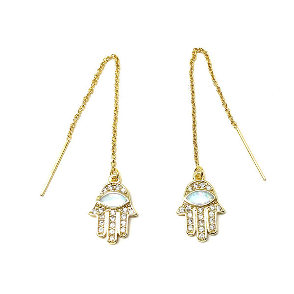 Cosmic Magic Ear Thread (A Pair) -14K Yellow Goldfilled