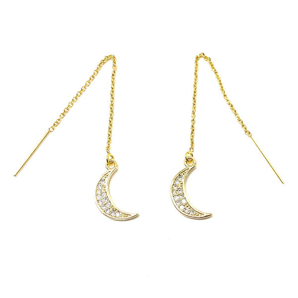 Cosmic Magic Ear Thread (A Pair) -14K Yellow Goldfilled