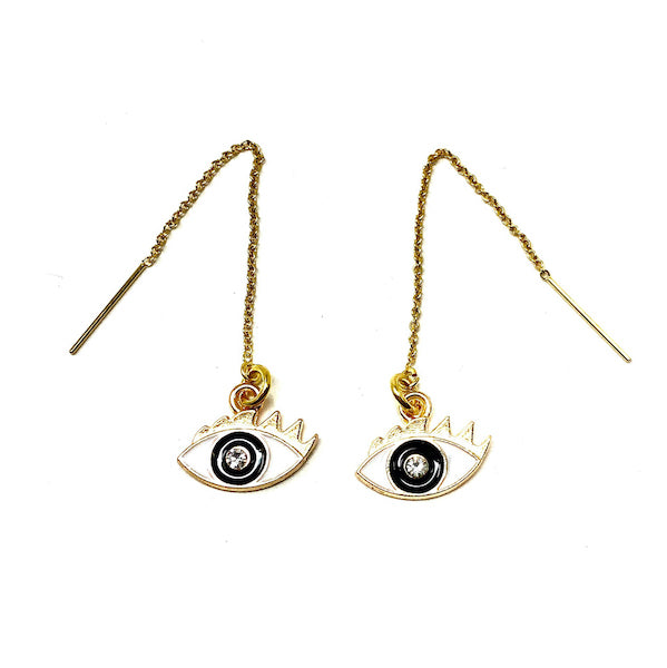 Cosmic Magic Ear Thread (A Pair) -14K Yellow Goldfilled