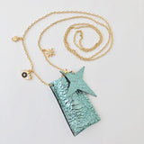 Amulet Crystal Necklace - Crinkle