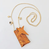 Amulet Crystal Necklace - Crinkle