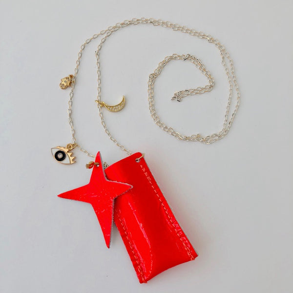 Amulet Crystal Necklace - Fluo