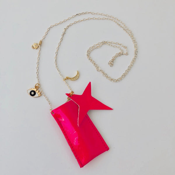 Amulet Crystal Necklace - Fluo